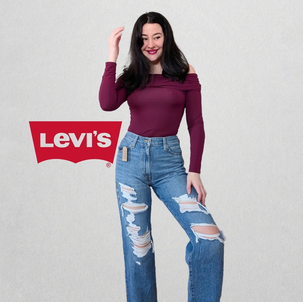 (NWT) Levi's '94 Highrise Distressed Jeans